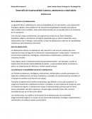 Adolescencia, del libro desarrollo de la personalidad y psicopatología, por Norman Cameron