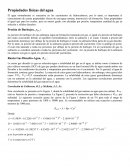 Propiedades físicas del agua. Presión de Burbujeo