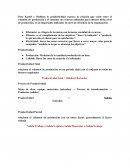 Producción: Medición de la cantidad producida de un bien