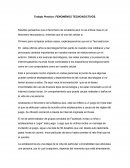 Trabajo Practico: FENOMENOS TECNOADICTIVOS.