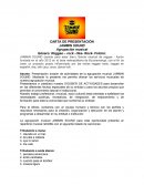 CARTA DE PRESENTACIÓN JAMMIN SOUND