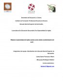 Mejorar el aprendizaje del inglés usando como medio la ambientación del aula.