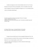 ¿Cuál es la velocidad en la que el agua recorre la manguera?