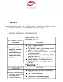 METODOLOGÍA DE LA INVESTIGACIÓN CIENTÍFICA RESULTADOS O LOGROS DE APRENDIZAJE. Página 2