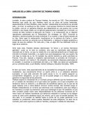 ANÁLISIS DE LA OBRA “LEVIATÁN” DE THOMAS HOBBES