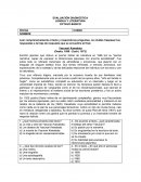 EVALUACIÓN DIAGNÓSTICA LENGUA Y LITERATURA OCTAVO BÁSICO