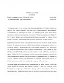 Ensayo comparativo entre el Colón de la obra