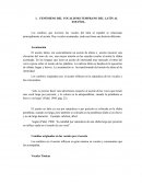 FENÓMENO DEL VOCALISMO TEMPRANO DEL LATÍN AL ESPAÑOL.