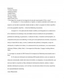 ¿Investigar dos concepto de investigación de mercado mencionando el libro y autor?