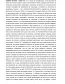 Escritura pública de mandato especial con representación para traspaso de vehículo
