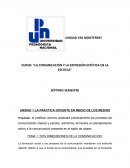 TEMA 1 ¨DOS DIMENSIONES DE LA COMUNICACIÓN¨