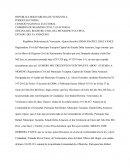 MODELO DE ACTA DE NACIMIENTO