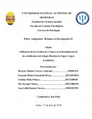 Influencia de los Estilos de Crianza en el Rendimiento de los estudiantes del colegio Humberto López, López. Académico.