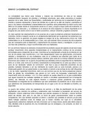 Ensayo guerra del centavo