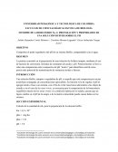 INFORME DE LABORATORIO No. 3: PREPARACIÓN Y PROPIEDADES DE UNA SOLUCIÓN BUFFER SOBRE EL PH