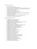 Teclas de función en Excel