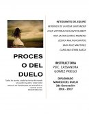 Tanatología: PROCESO DE DUELO