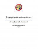 Etica Aplicada al Medio Ambiente