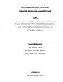 El Gatt y la organización mundial del comercio