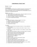 Unidad Didáctica: “Sala de 3 años”