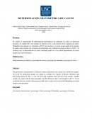 DETERMINACION GRAVIMETRICA DE CALCIO