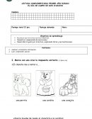 LECTURA COMPLEMENTARIA PRIMER AÑO BÁSICO