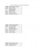 Calendario del Campeonato de Futbol San Andrés Sajcabajá 2,016