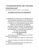 Comportamiento del mercado internacional