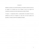EVOLUCIÓN CONSTITUCIONAL DE PANAMA
