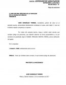 JUICIO: CONTROVERSI DEL ORDEN FAMILIAR