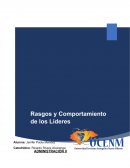 Rasgos y Comportamiento de los Líderes