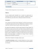 Ficha diagnóstica de las demandas