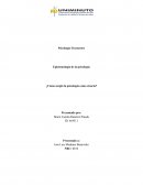 Epistemología de la psicología ¿Cómo surgió la psicología como ciencia?