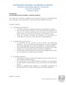 Características de las familias y sistemas jurídicos.