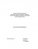 Ejemplo d ela Evaluación por competencia