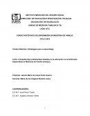 Competencias de la enfermera especialista