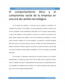 El comportamiento etico en las organizaciomnes