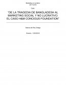 DE LA TRAGEDIA DE BANGLADESH AL MARKETING SOCIAL Y NO LUCRATIVO: EL CASO H&M CONCIOUS FOUNDATION