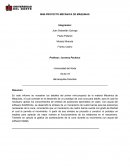 Un gran MINI-PROYECTO MECÁNICA DE MÁQUINAS