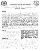 Preparación de amortiguadores