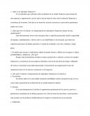 CALCULO E INTERPRETACIÓN DE DATOS ¿Qué es un indicador financiero?