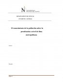 El conocimiento de la población sobre la prostitución a nivel de lima metropolitana