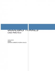 CASO PRÁCTICO BODEGAS TORRES. Página 1