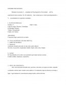 COMO SE DA EL INFORME PSICOLÓGICO