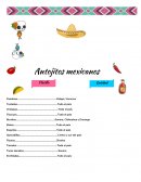 Antojitos mexicanos