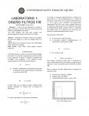 LABORATORIO 1: DISEÑO FILTROS FIR