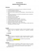 Diagnóstico e Informe Psicológico 2018 – 1