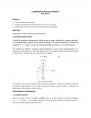 Verificación de la constante del resorte mediante Ley de Hooke.