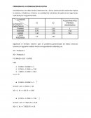 PROBLEMA DE LA FORMULACION DE DIETAS