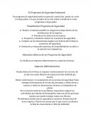 Como es El Programa de Seguridad Industrial.